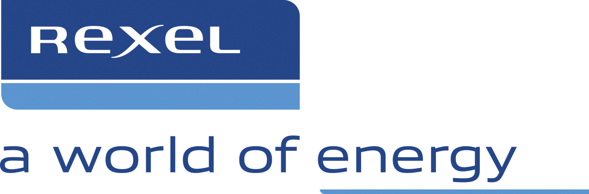Rexel blue logotype
